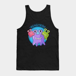 monstrick or treat smile Tank Top